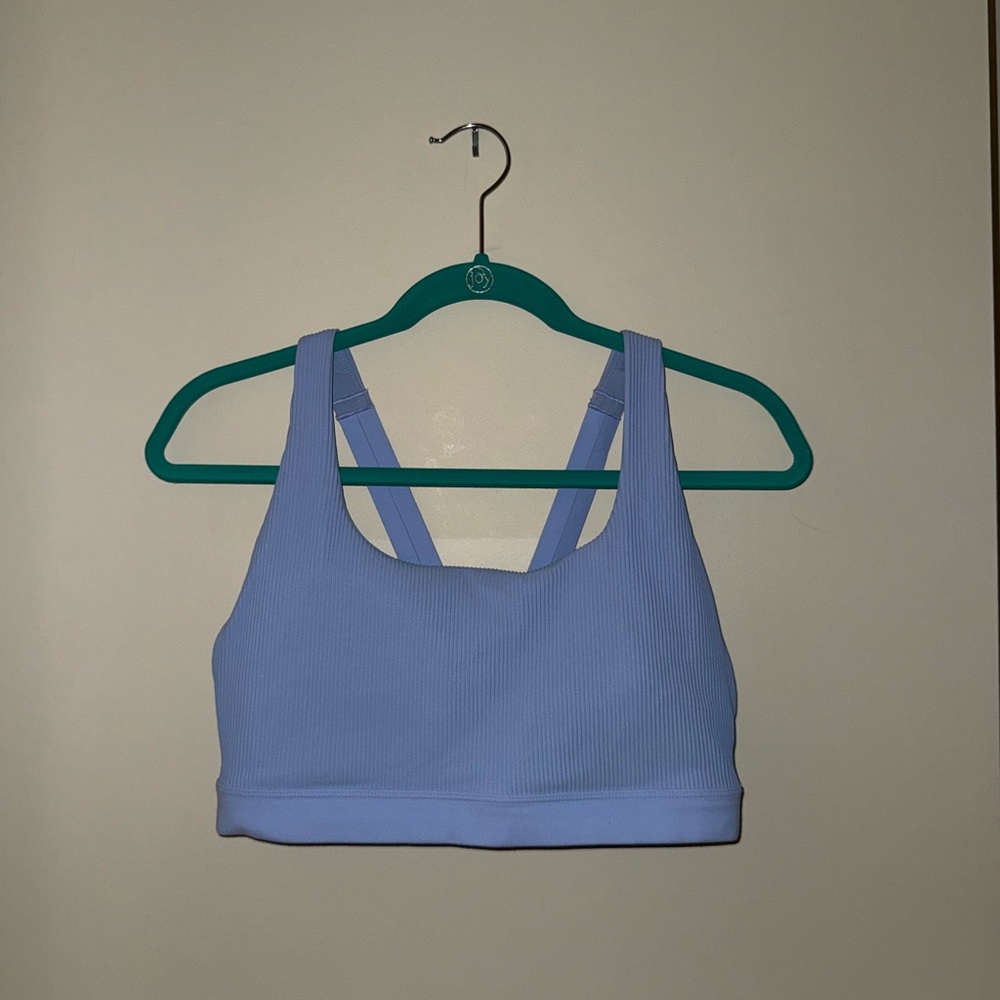 Athleta Light Blue Sports Bra